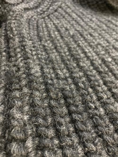 OUR LEGACY（アワーレガシー）OUR LEGACY (アワーレガシー) Big Pique Chunky Knitwear/ビッグピケチャンキーニット　M4223BPGM グレー サイズ:SIZE46の古着・服飾アイテム