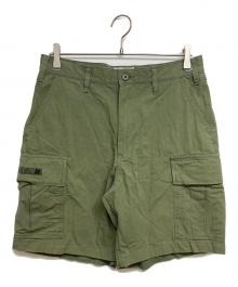 WTAPS（ダブルタップス）の古着「MILS9601 SHORTS/ハーフカーゴパンツ」｜カーキ