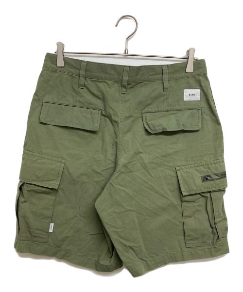 WTAPS（ダブルタップス）WTAPS (ダブルタップス) MILS9601 SHORTS/ハーフカーゴパンツ カーキ サイズ:SIZE X02の古着・服飾アイテム