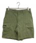 WTAPS（ダブルタップス）の古着「MILS9601 SHORTS/ハーフカーゴパンツ」｜カーキ
