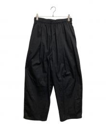 FreshService（フレッシュサービス）の古着「26SS CORPORATE WIDE EASY PANTS」｜ブラック