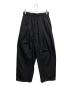 FreshService（フレッシュサービス）の古着「26SS CORPORATE WIDE EASY PANTS」｜ブラック