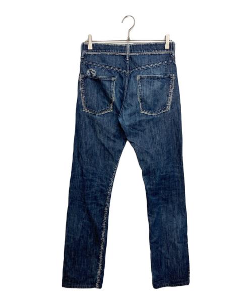 ISSEY MIYAKE（イッセイミヤケ）ISSEY MIYAKE (イッセイミヤケ) ストレートデニムパンツ インディゴ サイズ:SIZE29の古着・服飾アイテム