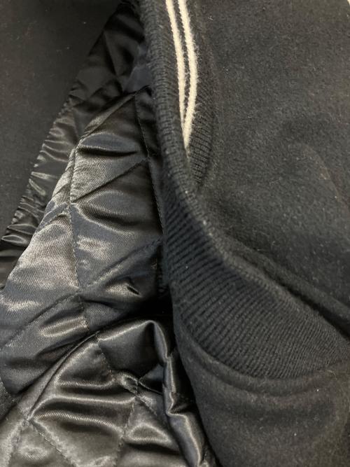 BOUNTY HUNTER（バウンティハンター）BOUNTY HUNTER (バウンティハンター) ワッペンスタジャン ブラック サイズ:SIZE Lの古着・服飾アイテム