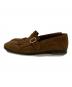 DOUCAL'S (デュカルス) フリンジ スエードローファー ブラウン サイズ:SIZE39：12000円