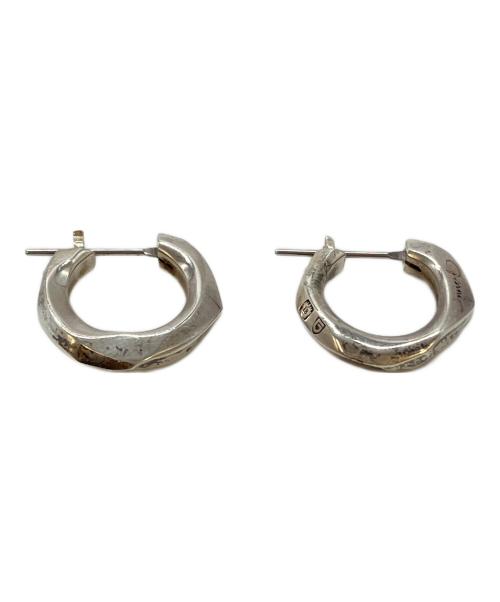 GARNI（ガルニ）GARNI (ガルニ) Crockery Pierce（クロッケリー　ピアス） シルバー サイズ:実寸サイズをご参照下さい。の古着・服飾アイテム