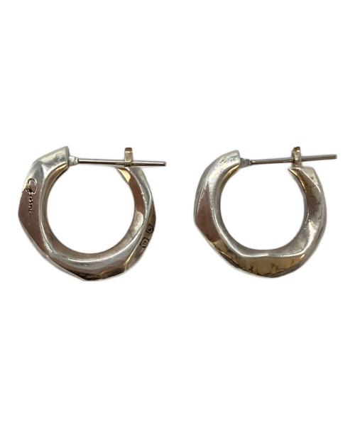 GARNI（ガルニ）GARNI (ガルニ) Crockery Pierce（クロッケリー　ピアス） シルバー サイズ:実寸サイズをご参照下さい。の古着・服飾アイテム