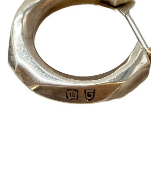 GARNI（ガルニ）GARNI (ガルニ) Crockery Pierce（クロッケリー　ピアス） シルバー サイズ:実寸サイズをご参照下さい。の古着・服飾アイテム