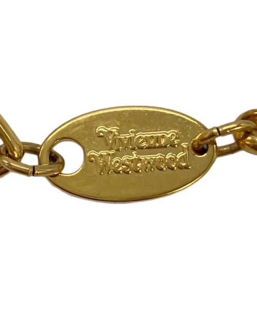 Vivienne Westwood（ヴィヴィアンウエストウッド）Vivienne Westwood (ヴィヴィアンウエストウッド) New Petite Orb ブレスレット ゴールドの古着・服飾アイテム