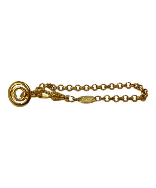Vivienne Westwood（ヴィヴィアンウエストウッド）Vivienne Westwood (ヴィヴィアンウエストウッド) New Petite Orb ブレスレット ゴールドの古着・服飾アイテム