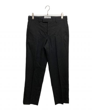 中古・古着通販】LOEWE (ロエベ) スラックス ブラック サイズ:SIZE48