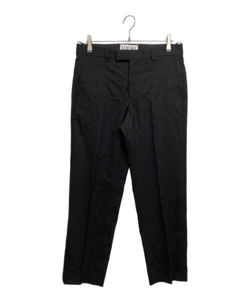 LOEWE（ロエベ）LOEWE (ロエベ) スラックス ブラック サイズ:SIZE48の古着・服飾アイテム