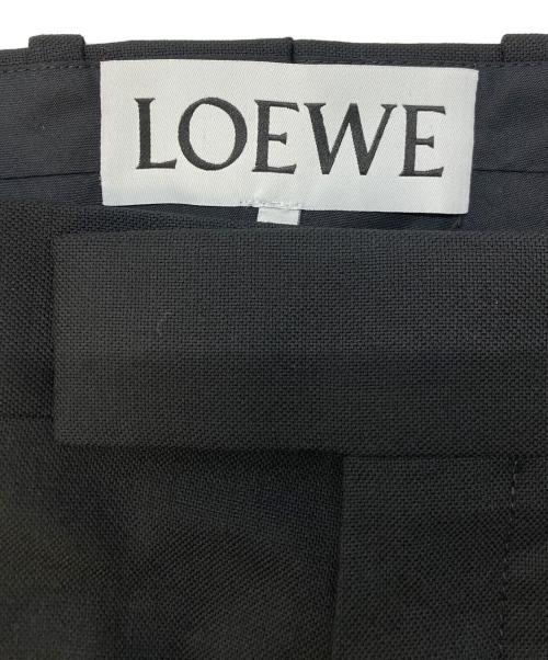 LOEWE（ロエベ）LOEWE (ロエベ) スラックス ブラック サイズ:SIZE48の古着・服飾アイテム