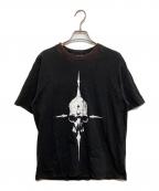 THUG CLUBサグ クラブ）の古着「Peace T-Shirt」｜ブラック