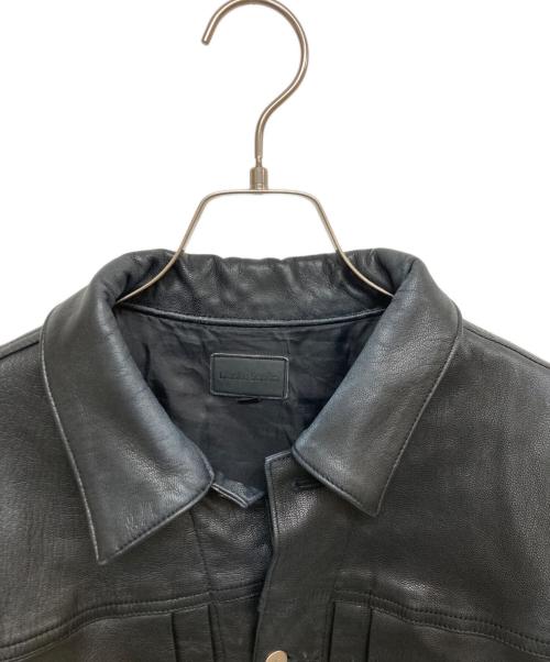 DANKE SCHON（ダンケ シェーン）DANKE SCHON (ダンケ シェーン) ゴートレザートラッカージャケット 784-4250004 ブラック サイズ:SIZE Mの古着・服飾アイテム