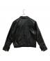 DANKE SCHON (ダンケ シェーン) ゴートレザートラッカージャケット 784-4250004 ブラック サイズ:SIZE M：15000円
