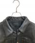 中古・古着 DANKE SCHON (ダンケ シェーン) ゴートレザートラッカージャケット 784-4250004 ブラック サイズ:SIZE M：15000円