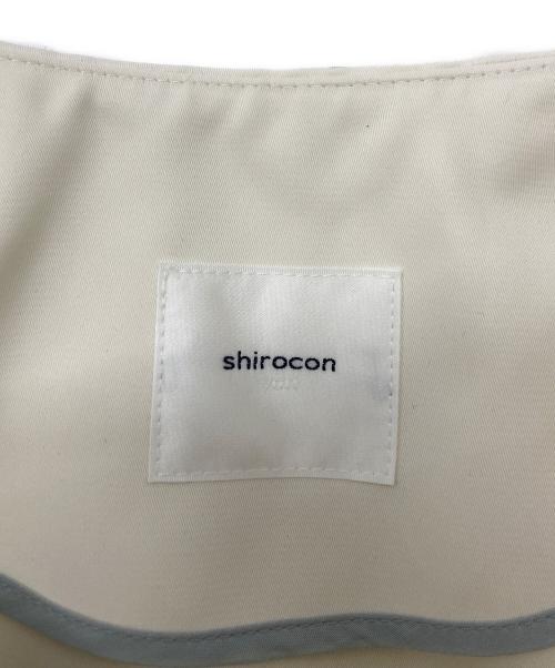 shirocon（シロコン）shirocon (シロコン) ロッシェコート ホワイト サイズ:SIZE38 未使用品の古着・服飾アイテム