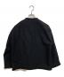 DRAWER (ドゥロワー) ツイードフリンジノーカラージャケット/D SP C/L FRNG NCJKT ブラック サイズ:SIZE34：25000円