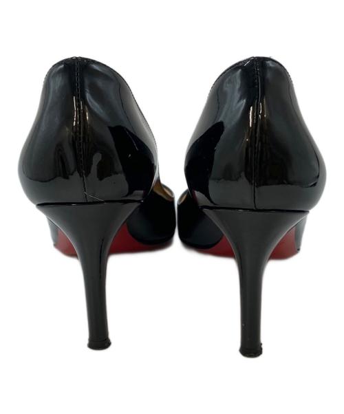 Christian Louboutin（クリスチャン・ルブタン）Christian Louboutin (クリスチャン・ルブタン) SIMPLE PUMP 70 PATENT CALF/パテントパンプス ブラック サイズ:SIZE 37の古着・服飾アイテム