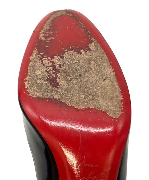 Christian Louboutin（クリスチャン・ルブタン）Christian Louboutin (クリスチャン・ルブタン) SIMPLE PUMP 70 PATENT CALF/パテントパンプス ブラック サイズ:SIZE 37の古着・服飾アイテム
