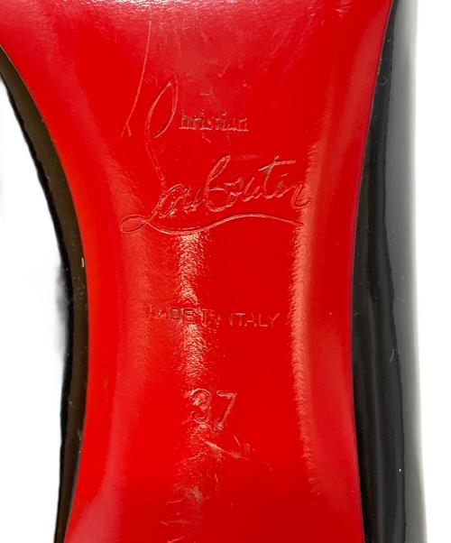 Christian Louboutin（クリスチャン・ルブタン）Christian Louboutin (クリスチャン・ルブタン) SIMPLE PUMP 70 PATENT CALF/パテントパンプス ブラック サイズ:SIZE 37の古着・服飾アイテム
