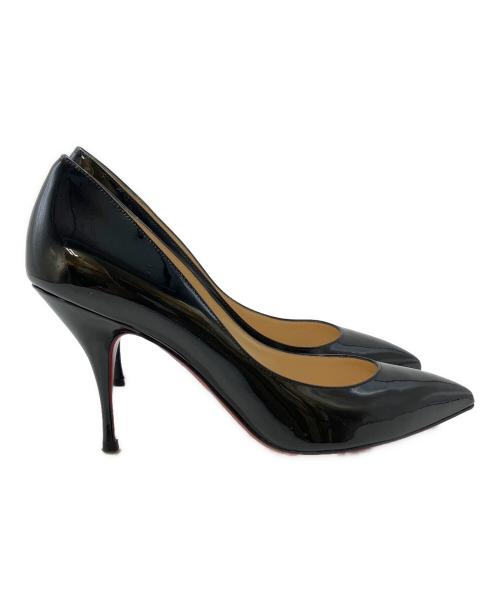 Christian Louboutin（クリスチャン・ルブタン）Christian Louboutin (クリスチャン・ルブタン) PIOU 85 PATENT CALF ブラック サイズ:SIZE 37 1/2の古着・服飾アイテム