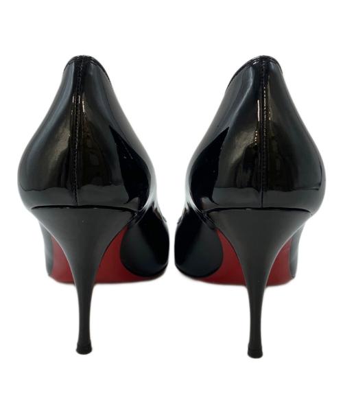 Christian Louboutin（クリスチャン・ルブタン）Christian Louboutin (クリスチャン・ルブタン) PIOU 85 PATENT CALF ブラック サイズ:SIZE 37 1/2の古着・服飾アイテム