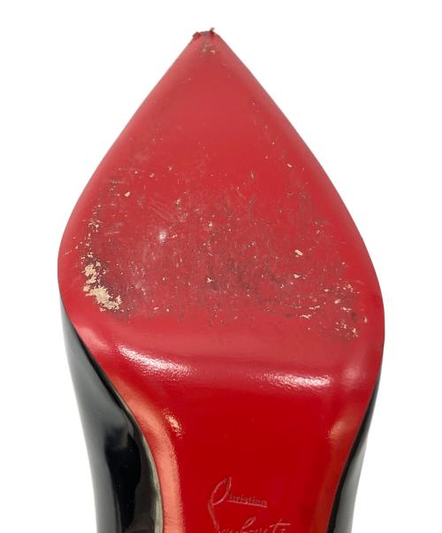 Christian Louboutin（クリスチャン・ルブタン）Christian Louboutin (クリスチャン・ルブタン) PIOU 85 PATENT CALF ブラック サイズ:SIZE 37 1/2の古着・服飾アイテム