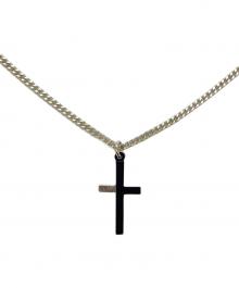 LAD MUSICIAN（ラッドミュージシャン）の古着「CROSS NECKLACE（クロスネックレス）」｜シルバー