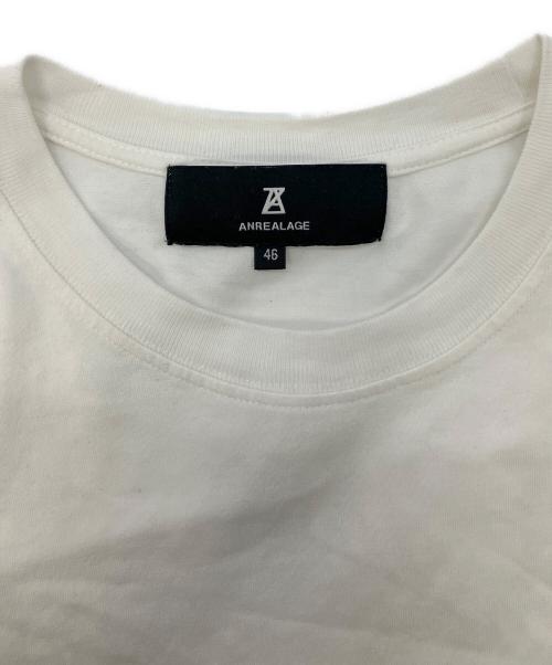 ANREALAGE（アンリアレイジ）ANREALAGE (アンリアレイジ) HERALBONY T-SHIRT ホワイト サイズ:SIZE46の古着・服飾アイテム