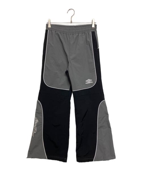 UMBRO（アンブロ）UMBRO (アンブロ) ATMOS (アトモス) Track Pants ブラック×グレー サイズ:SIZE  Freeの古着・服飾アイテム