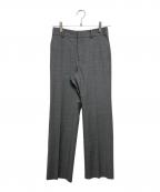 comme caコムサ）の古着「ストレッチトロ パンツ　54-80PO04」｜グレー