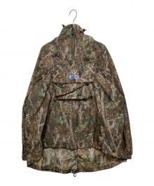 ATMOS（アトモス）の古着「Front Pocket Ripstop Anorak Hoodie /フロント ポケット リップストップ アノラック パーカー」｜カーキ