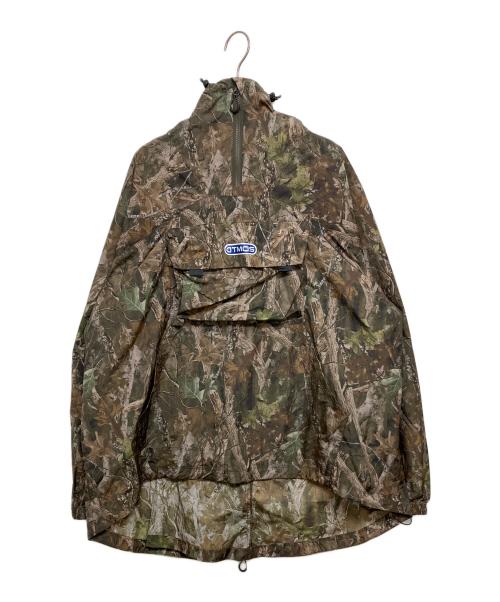 ATMOS（アトモス）ATMOS (アトモス) Front Pocket Ripstop Anorak Hoodie /フロント ポケット リップストップ アノラック パーカー カーキ サイズ:SIZE　L 未使用品の古着・服飾アイテム