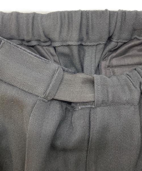 is-ness（イズネス）is-ness (イズネス) Graphpaper (グラフペーパー) Vintage Wool Balloon Chef pants/ヴィンテージウールバルーンシェフパンツ　GM244-40020 グレー サイズ:SIZE1の古着・服飾アイテム