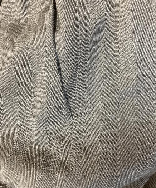 is-ness（イズネス）is-ness (イズネス) Graphpaper (グラフペーパー) Vintage Wool Balloon Chef pants/ヴィンテージウールバルーンシェフパンツ　GM244-40020 グレー サイズ:SIZE1の古着・服飾アイテム