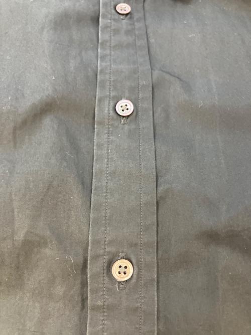 Graphpaper（グラフペーパー）Graphpaper (グラフペーパー) High Count Broad Regular Collar Shirt/ハイカウントブロードレギュラーカラーシャツ ブラック サイズ:SIZE  Freeの古着・服飾アイテム