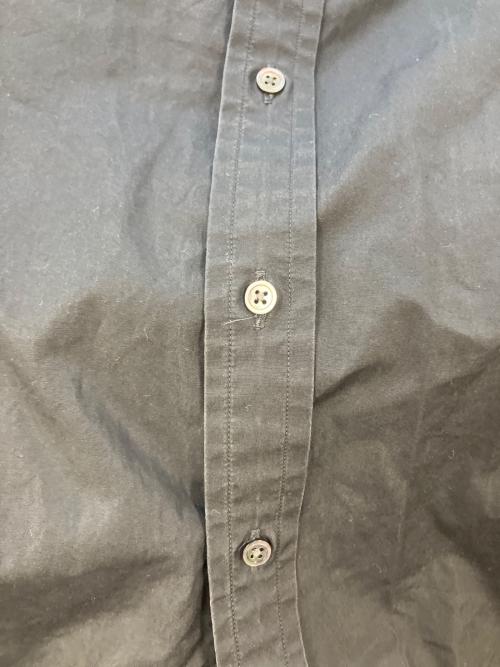 Graphpaper（グラフペーパー）Graphpaper (グラフペーパー) High Count Broad Regular Collar Shirt/ハイカウントブロードレギュラーカラーシャツ ブラック サイズ:SIZE  Freeの古着・服飾アイテム