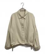 Plageプラージュ）の古着「Three shirt ブルゾン」｜ベージュ