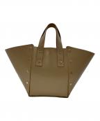 HENDER SCHEMEエンダースキーマ）の古着「assemble hand bag wide S」｜ベージュ
