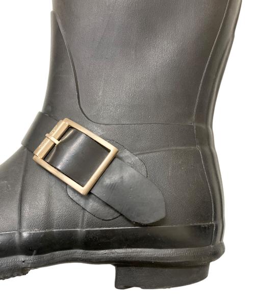 HUNTER（ハンター）HUNTER (ハンター) JIMMY CHOO (ジミーチュウ) レインブーツ ブラック サイズ:実寸サイズをご参照ください。の古着・服飾アイテム