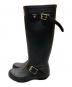 HUNTER (ハンター) JIMMY CHOO (ジミーチュウ) レインブーツ ブラック サイズ:実寸サイズをご参照ください。：6000円
