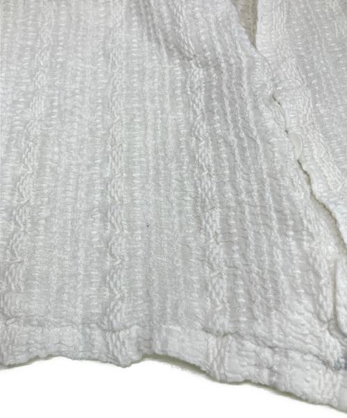UNUSED（アンユーズド）UNUSED (アンユーズド) Long Sleeve lace shirts　US2439 ホワイト サイズ:SIZE 2の古着・服飾アイテム