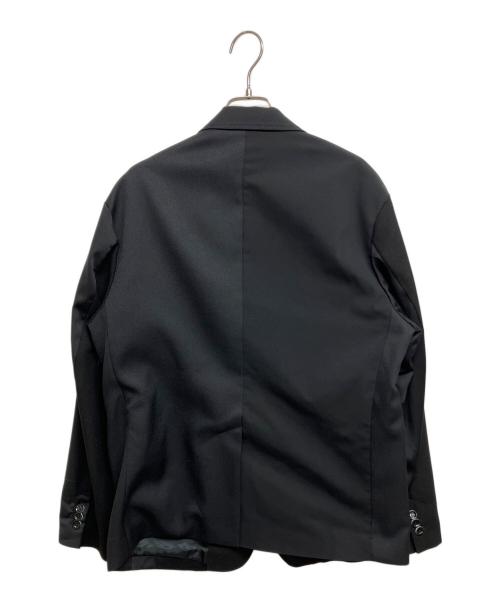 ANREALAGE（アンリアレイジ）ANREALAGE (アンリアレイジ) パネルパッチワークジャケット ブラック サイズ:SIZE46の古着・服飾アイテム