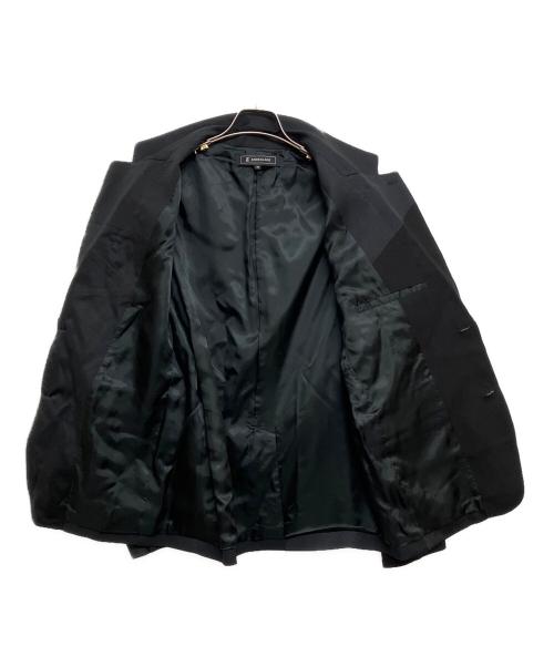 ANREALAGE（アンリアレイジ）ANREALAGE (アンリアレイジ) パネルパッチワークジャケット ブラック サイズ:SIZE46の古着・服飾アイテム