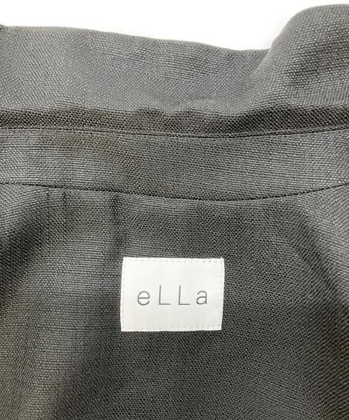 ELLA（エラ）ELLA (エラ) パールボタンダブルジャケット ブラック サイズ:SIZE  Freeの古着・服飾アイテム
