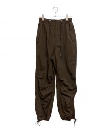 THE SHISHIKUI（シシクイ）の古着「PARACHUTE PANTS」｜ブラウン