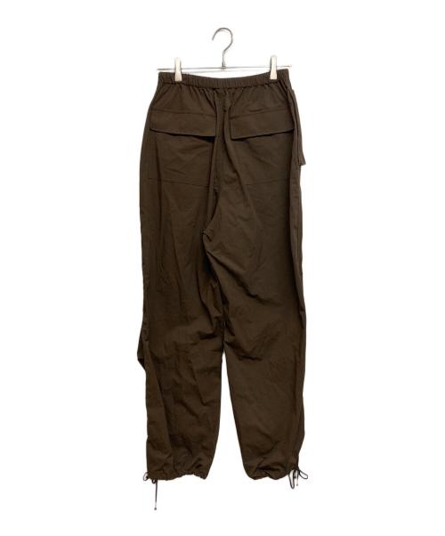THE SHISHIKUI（シシクイ）THE SHISHIKUI (シシクイ) PARACHUTE PANTS ブラウン サイズ:SIZE Mの古着・服飾アイテム