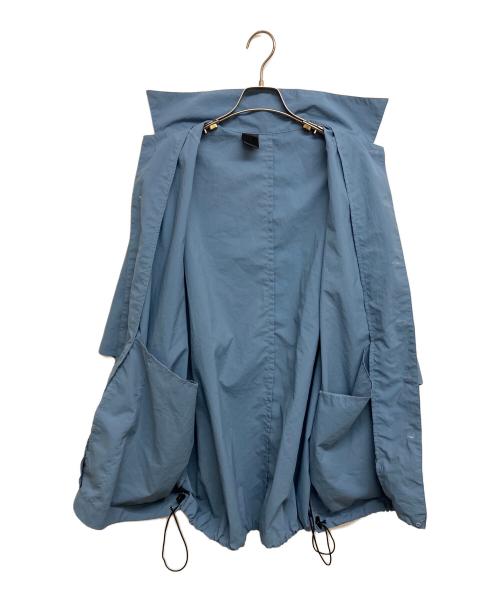 N.HOOLYWOOD（エヌ ハリウッド）N.HOOLYWOOD (エヌ ハリウッド) HALF SLEEVE BIG SHIRT ブルー サイズ:SIZE36の古着・服飾アイテム